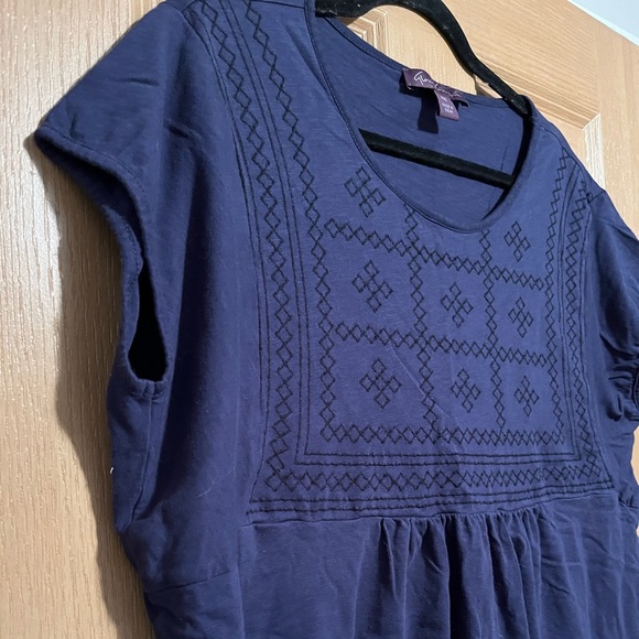 Gloria Vanderbilt Blue Top - Picture 8 of 9